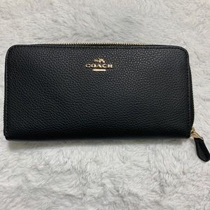 Coach leather wallet